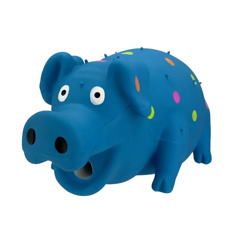 Pig Shaped Dog Chew Toy for Playful Pets and Puppies