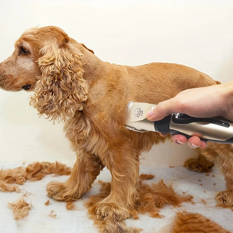 SHUYU Rechargeable Pet Grooming Clippers for Dogs and Cats