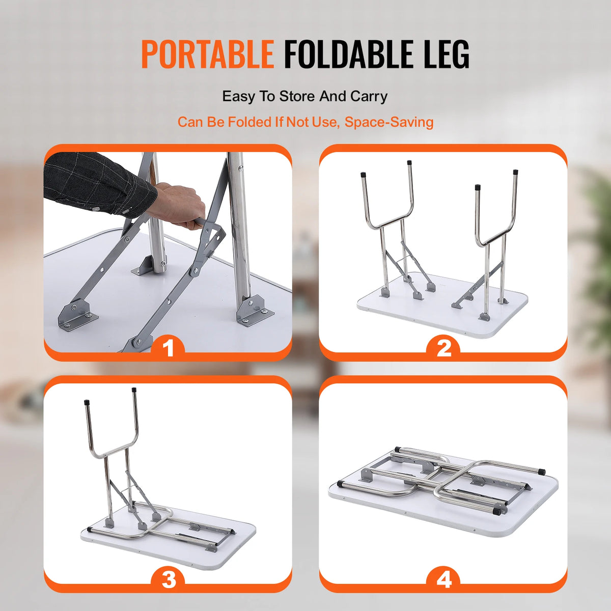 Foldable Pet Grooming Table With Dual Arms And Clamp